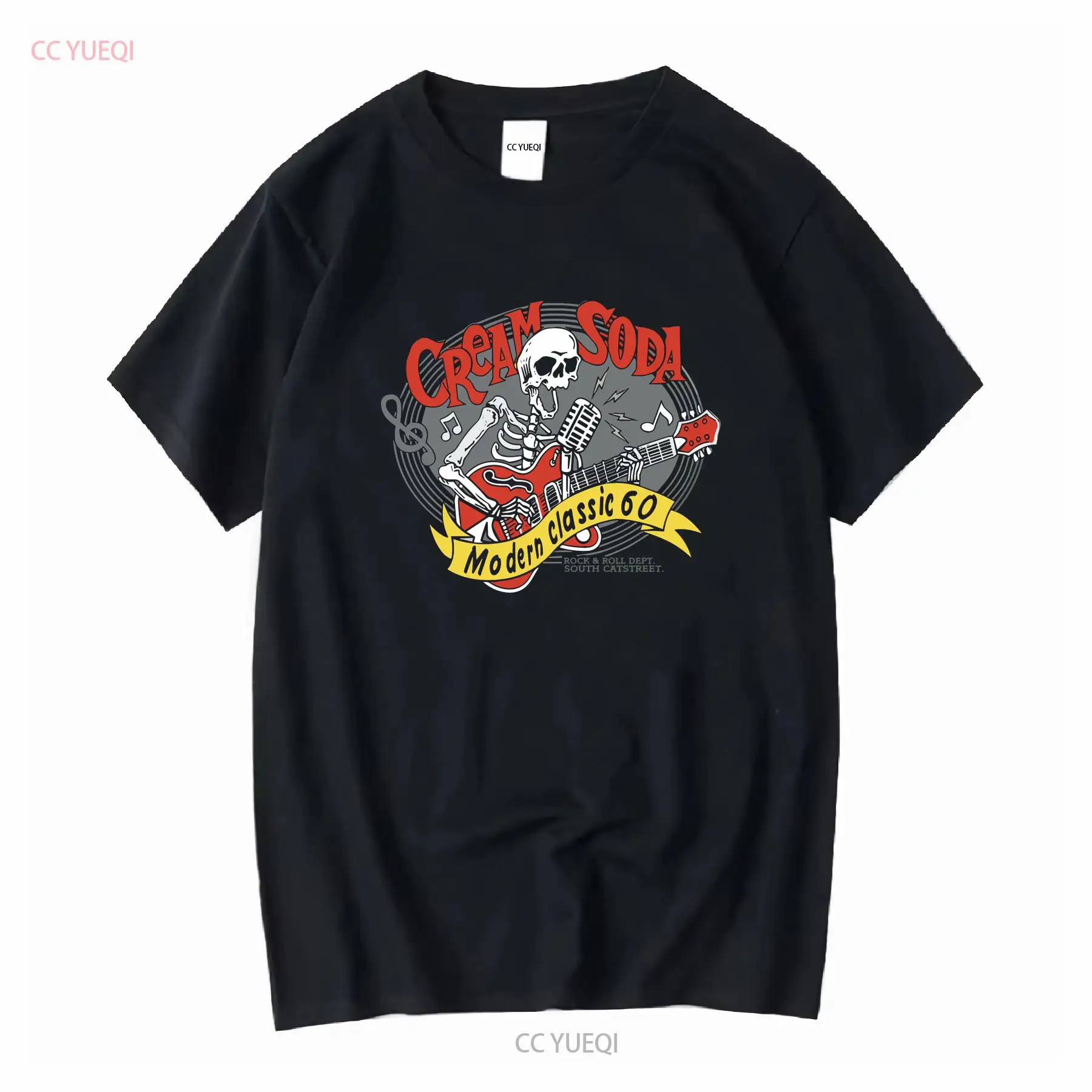 Brand Of Streetwear - Cream Soda Rock Roll T shirt