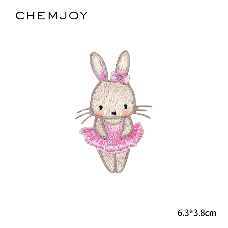 Embroideried Ballet Rabbit Iro - Streetwear Brand Stickers ulasan dan harga