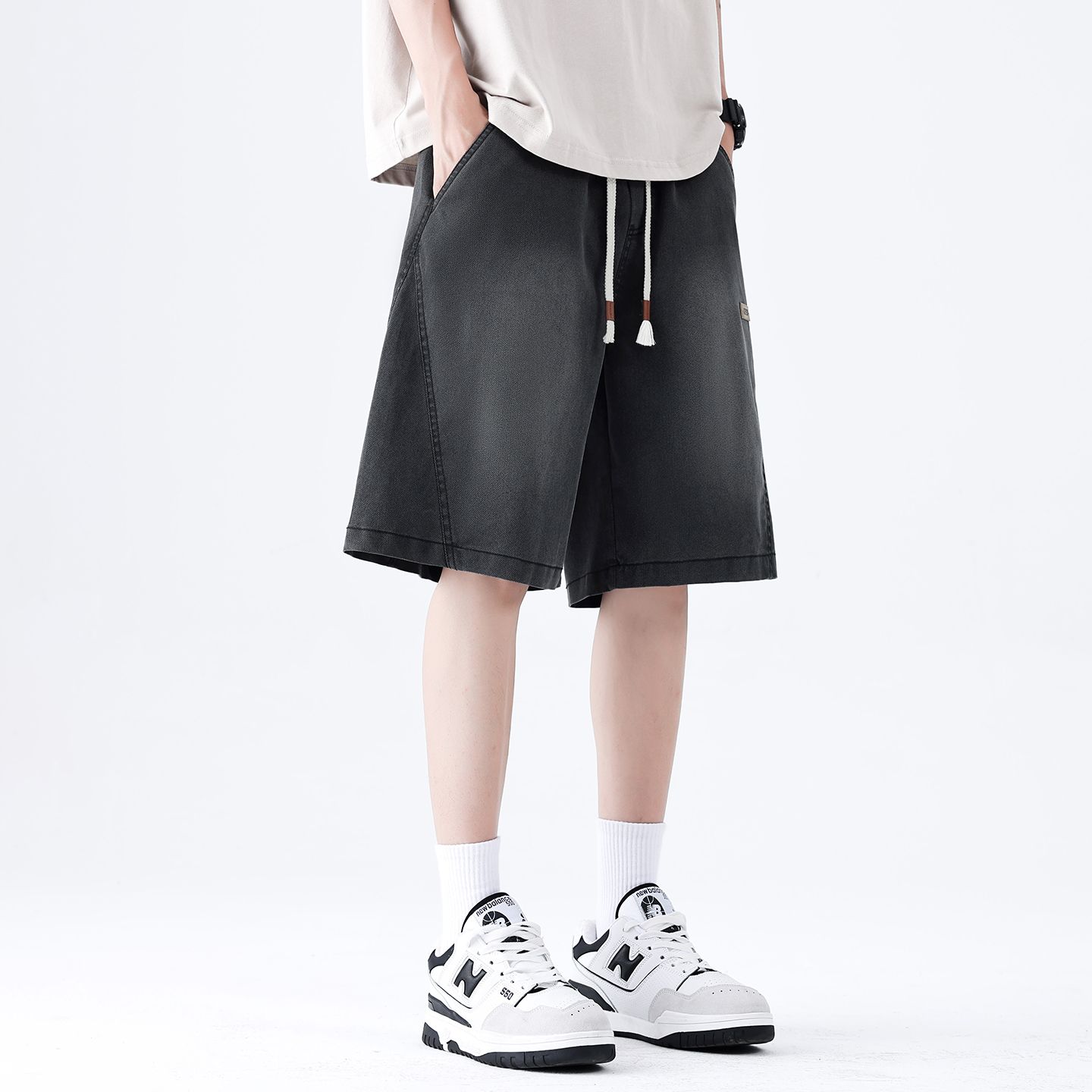Brand Clothing Summer Thin Men - Streetwear Brand Jorts ulasan dan harga