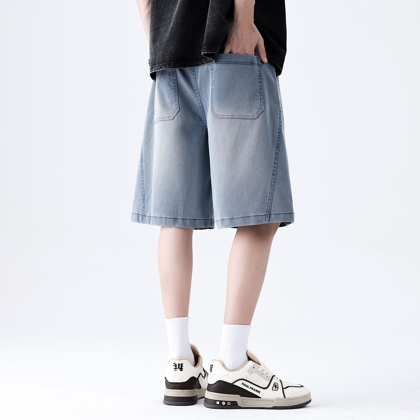 Brand Clothing Summer Thin Men - Streetwear Brand Jorts ulasan dan harga