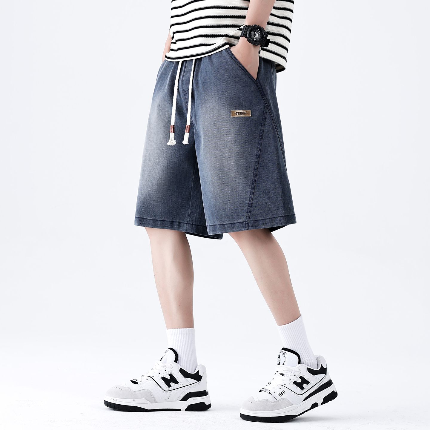 Brand Clothing Summer Thin Men - Streetwear Brand Jorts ulasan dan harga