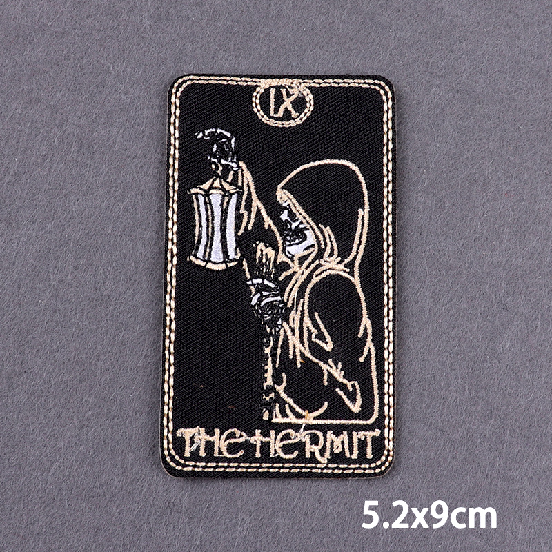 The Death Embroidery Iron On P - Streetwear Brand Stickers ulasan dan harga