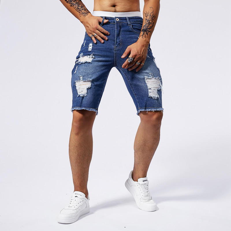 2025 Summer New Men's Ripped D - Brand Of Streetwear ulasan dan harga