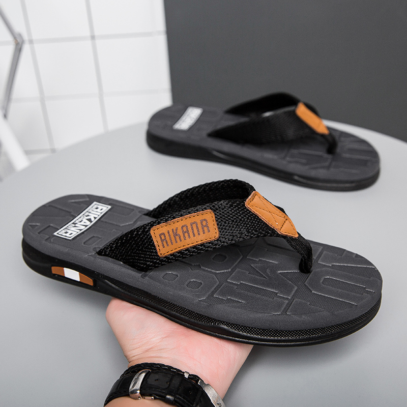 RIKANA trendy brand men's flip - Brand Of Streetwear ulasan dan harga