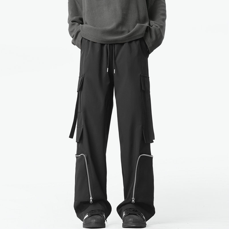Fashion Men Cargo Pants Loose  - Streetwear Brand Joggers ulasan dan harga