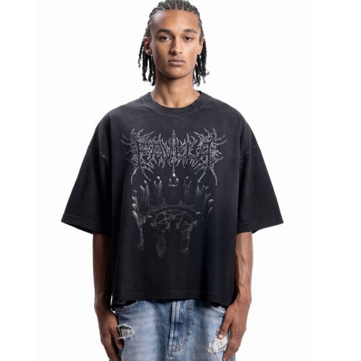Sacred Heart Metal Font Street - Streetwear Brand Font ulasan dan harga
