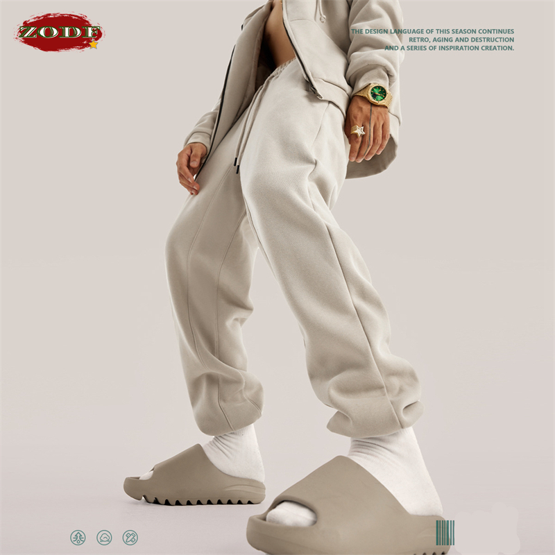 ZODF Trendy Men 345gsm Fleece  - Streetwear Brand Joggers ulasan dan harga