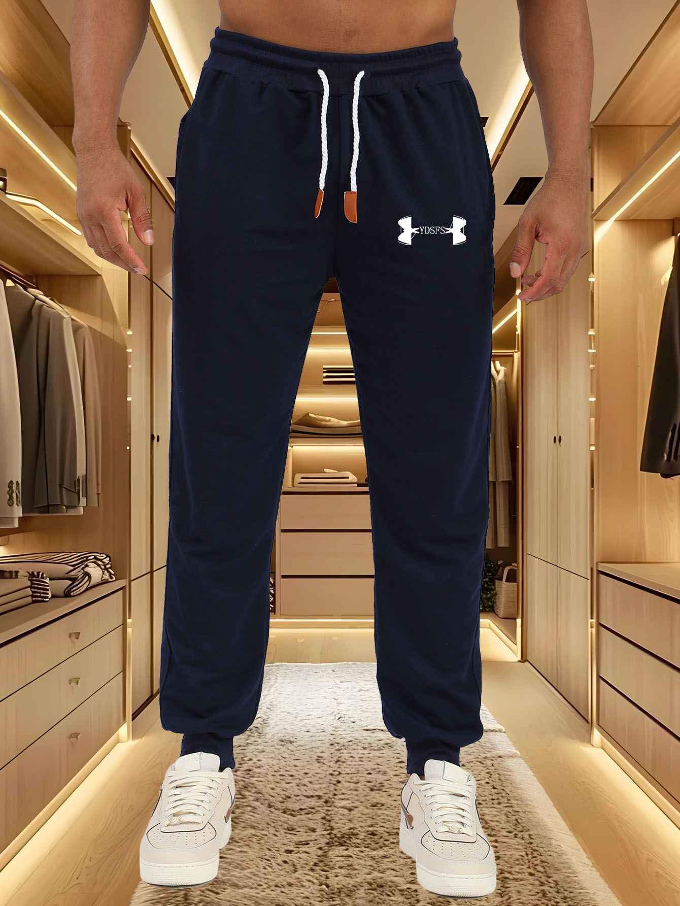 Men Jogger Pants Sport Brand L - Streetwear Brand Joggers ulasan dan harga