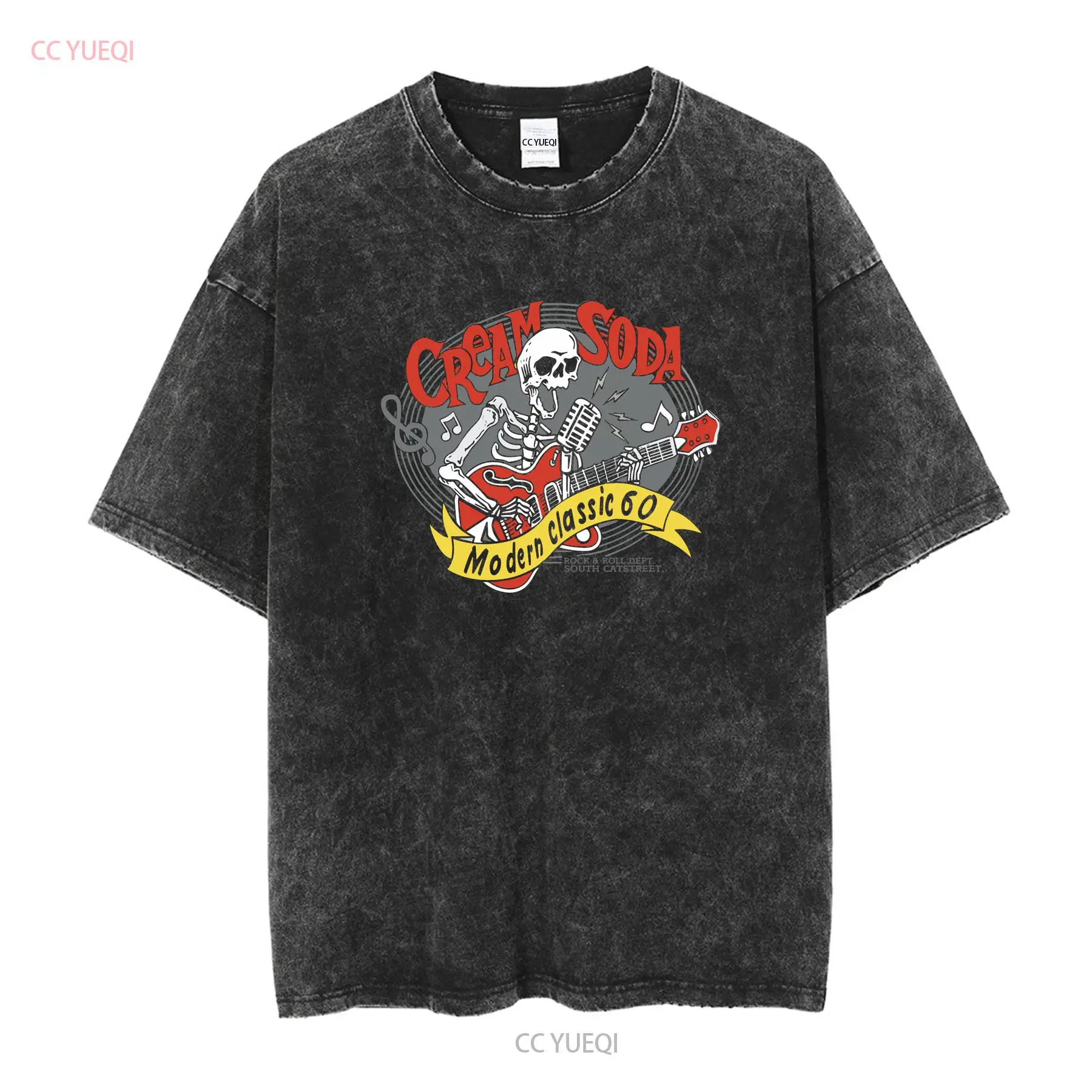Cream Soda Rock Roll T shirt J - Brand Of Streetwear ulasan dan harga