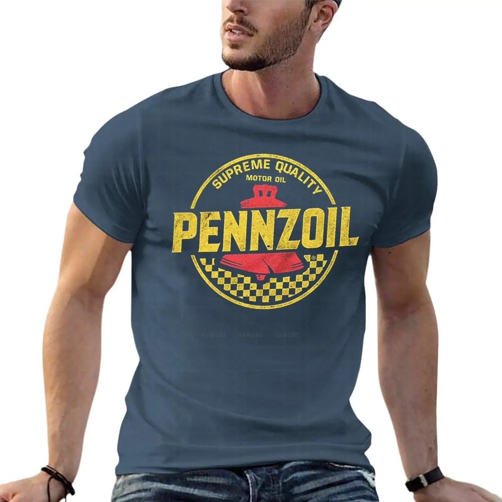 Distressed Pennzoil Motor Oil  - Streetwear Brand With A Logo ulasan dan harga