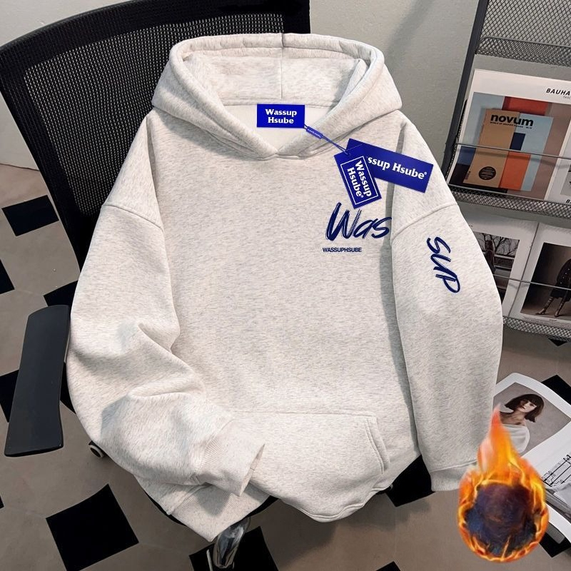 Popular Letter Hooded Sweatshi - Streetwear Outfit Brand ulasan dan harga